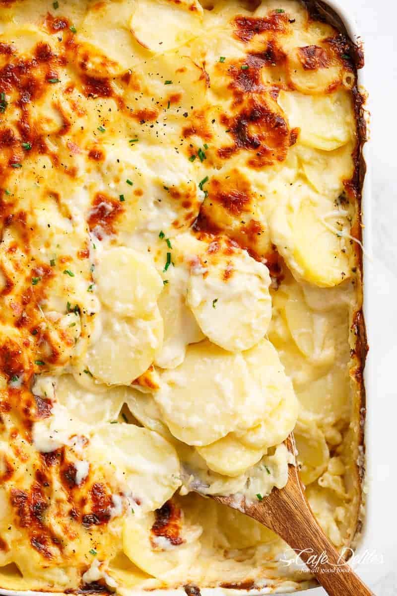 Easy Garlic Parmesan Scalloped Potatoes Recipe Guide